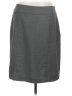 Larry Levine Chevron-herringbone Gray Formal Skirt Size 12 - photo 1