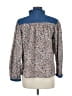 Pablo Paisley Blue Long Sleeve Blouse Size EU 38 / US 8 - photo 2