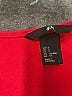 H&M Solid Red Cocktail Dress Size S - photo 7