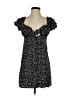 Polly 100% Polyester Polka Dots Black Casual Dress Size 4 - photo 1