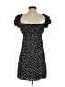 Polly 100% Polyester Polka Dots Black Casual Dress Size 4 - photo 2