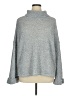 Gibson Look Gray Turtleneck Sweater Size XL - photo 1