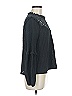 Eyeshadow Black Long Sleeve Blouse Size M - photo 4