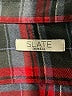 Slate 100% Cotton Plaid Red Long Sleeve Button-Down Shirt Size L - photo 7