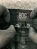 BDG Chevron-herringbone Black Jeans Size 26 waist - photo 7