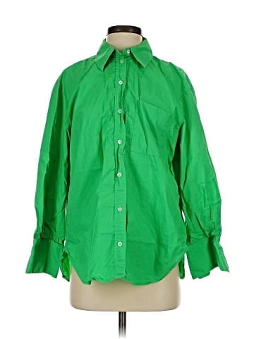 MNG Long Sleeve Button-Down Shirt (view 1)