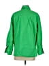 MNG 100% Cotton Green Long Sleeve Button-Down Shirt Size 2 - photo 2