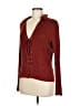 Walter Baker Burgundy Brown Long Sleeve Top Size M - photo 1