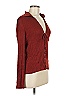 Walter Baker Burgundy Brown Long Sleeve Top Size M - photo 4
