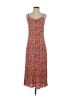 Old Navy 100% Rayon Paisley Red Casual Dress Size 1 - photo 1