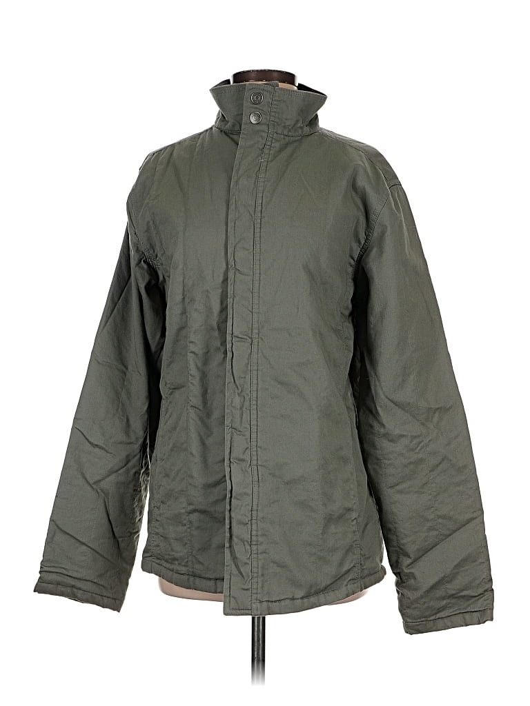 Pre-owned Fossil Jacket In Green