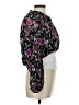 Japna 100% Polyester Purple Long Sleeve Blouse Size M - photo 4