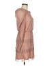 TCEC 100% Polyester Tan Gold Cocktail Dress Size M - photo 4