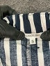 cavalini 100% Cotton Stripes Blue 3/4 Sleeve Blouse Size S - photo 7