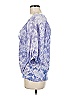 Assorted Brands Blue 3/4 Sleeve Blouse Size M - photo 5