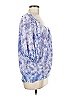 Assorted Brands Blue 3/4 Sleeve Blouse Size M - photo 4
