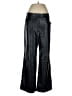Derek Lam 100% Polyurethane Black Faux Leather Pants Size 50 - photo 1