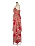 Crystal Doll 100% Polyester Floral Red Cocktail Dress Size 9 - photo 5