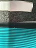 lucy Teal Blue Long Sleeve Top Size L - photo 7