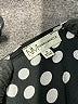 Neiman Marcus Polka Dots Black Casual Dress Size 4 - photo 7
