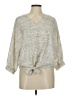 Primark 100% Polyester Gray Ivory Kimono Size 8 - photo 1