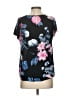 CeCe 100% Polyester Black Short Sleeve Blouse Size S - photo 2
