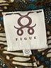 Figue 100% Silk Print Teal Silk Pants Size S - photo 6
