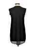 H&M 100% Polyester Black Sleeveless Blouse Size 4 - photo 2