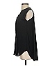 H&M 100% Polyester Black Sleeveless Blouse Size 4 - photo 5