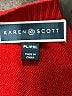 Karen Scott 100% Acrylic Red Poncho Size Lg - XL Petite - photo 7