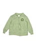 Carter's 100% Cotton Green Zip Up Hoodie 9-12 MO / 12 MO - photo 1
