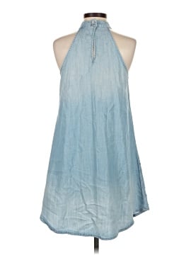 elopement dresses Rylie Denim Strapless Fringe Mini Dress - XL Size - Women's Dresses