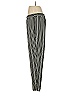 Chico's Stripes Silver Casual Pants Size Med (1.5) - photo 5