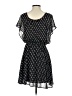 Bar III 100% Polyester Polka Dots Black Casual Dress Size S - photo 2