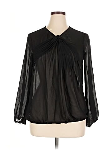 Studio M Long Sleeve Blouse (view 1)