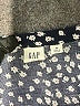 Gap 100% Viscose Polka Dots Blue 3/4 Sleeve Blouse Size M - photo 7