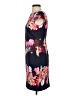 Vince Camuto Floral Black Casual Dress Size 2 - photo 5