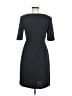 Connected Apparel Solid Black Casual Dress Size 8 - photo 2
