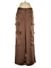 The Noli Shop 100% Polyester Brown Cargo Pants Size 4 - photo 1