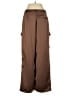 The Noli Shop 100% Polyester Brown Cargo Pants Size 4 - photo 2