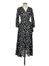 Neiman Marcus Polka Dots Black Casual Dress Size 4 - photo 1