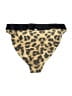 PilyQ Animal Print Gold Swimsuit Bottoms Size L - photo 2