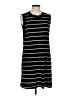 Carven Stripes Black Casual Dress Size M - photo 1