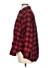 Gap 100% Cotton Plaid Red Long Sleeve Button-Down Shirt Size M - photo 5