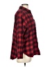 Gap 100% Cotton Plaid Red Long Sleeve Button-Down Shirt Size M - photo 4