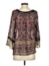 Tracy Reese Brown Red 3/4 Sleeve Blouse Size S (estimated) - photo 2
