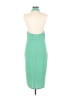 Louna Solid Green Casual Dress Size M - photo 2