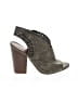 Indigo Rd. Gray Green Heels Size 7 1/2 - photo 1