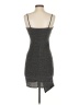 Sunset & Spring Metallic Gray Cocktail Dress Size XS - photo 2