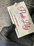 Pink Lily 100% Polyester Solid Black Formal Skirt Size S - photo 5